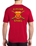 Red Athletic Performance T-Shirt. Not Authorized for PT until July 1, 2024.