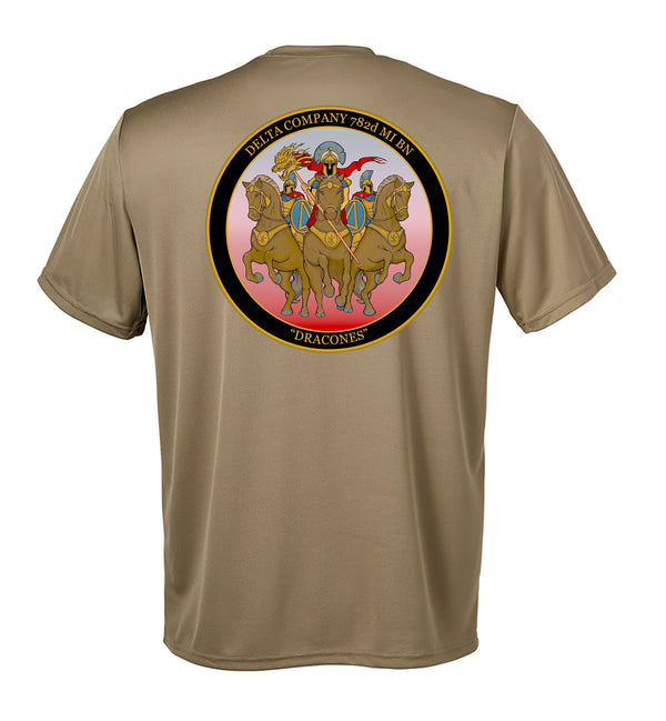 D Co Performance Coyote Tan Unisex Shirt. This shirt is NOT approved for PT.