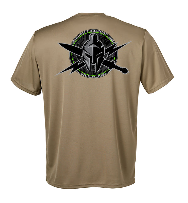 HHC Performance Coyote Tan Unisex Shirt. This shirt is NOT approved for PT.