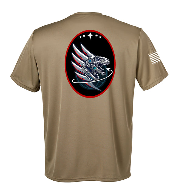 T-REX Performance Coyote Tan Closed Mesh Unisex Shirt. This shirt is NOT approved for PT