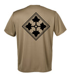 Steadfast/Loyal Performance Coyote Tan Closed Mesh Unisex Shirt. This shirt is NOT approved for PT