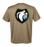 Performance Coyote Tan Closed Mesh Unisex Shirt. This shirt is NOT approved for PT