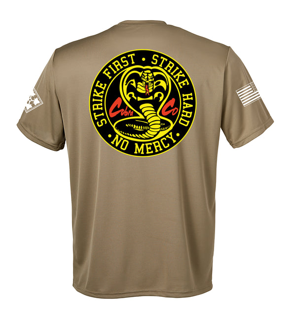 Performance Coyote Tan Closed Mesh Unisex Shirt. This shirt is NOT approved for PT