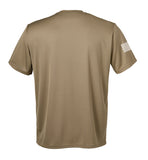 Performance Coyote Tan Closed Mesh Unisex Shirt. This shirt is NOT approved for PT