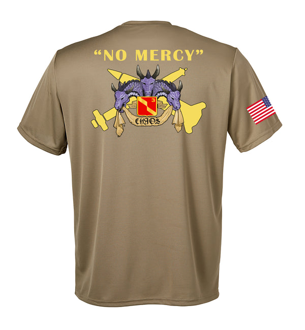 Performance Coyote Tan Unisex Shirt. This shirt is NOT approved for PT