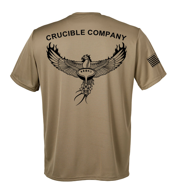 Non-PT Performance Coyote Tan Closed Mesh Unisex Shirt. This shirt is NOT approved for PT