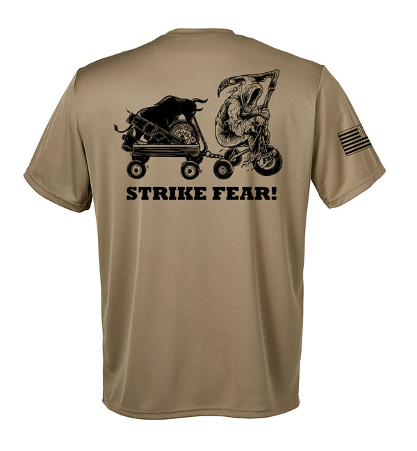 FSC Performance Coyote Tan Closed Mesh Unisex Shirt. This shirt is NOT approved for PT