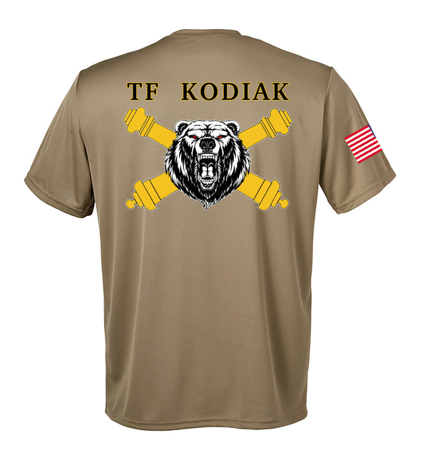 Performance Coyote Tan Closed Mesh Unisex Shirt. This shirt is NOT approved for PT