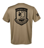 Performance Coyote Tan Closed Mesh Unisex Shirt. This shirt is NOT approved for PT