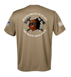 Brave Co Performance Coyote Tan Unisex Shirt. This shirt is NOT approved for PT