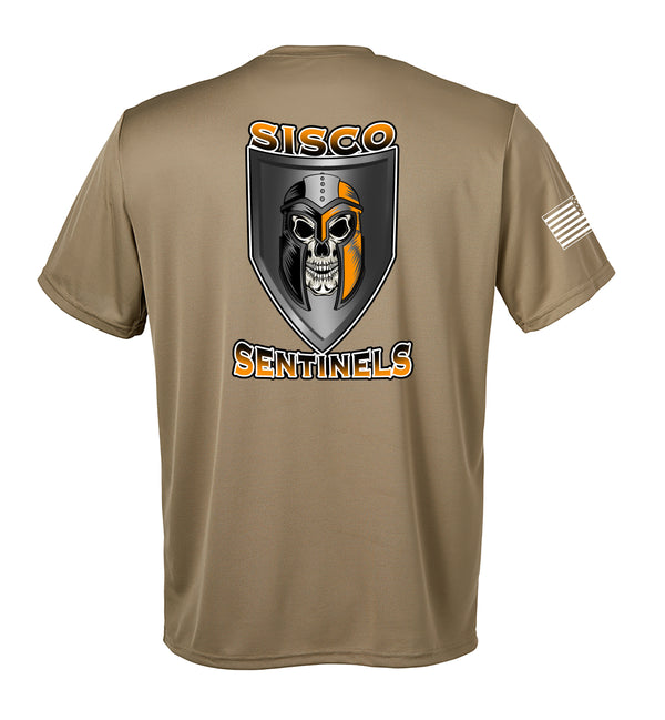 Performance Coyote Tan Closed Mesh Unisex Shirt. This shirt is NOT approved for PT