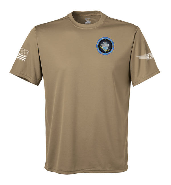 NIST Performance Coyote Tan Closed Mesh Unisex Shirt. This shirt is NOT approved for PT.