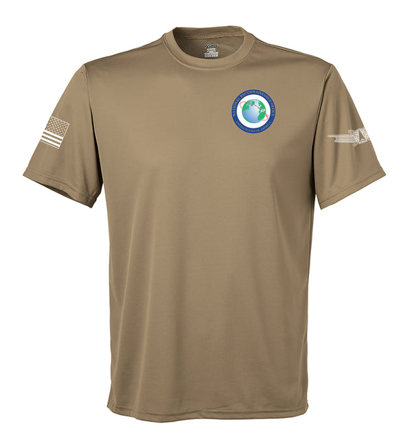 NRO Performance Coyote Tan Closed Mesh Unisex Shirt. This shirt is NOT approved for PT.