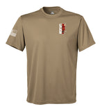 Ronin Performance Coyote Tan Closed Mesh Unisex Shirt. This shirt is NOT approved for PT