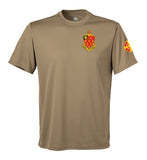 Performance Coyote Tan Closed Mesh Unisex Shirt. This shirt is NOT approved for PT.