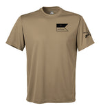 C Co Performance Coyote Tan Closed Mesh Unisex Shirt. This shirt is NOT approved for PT