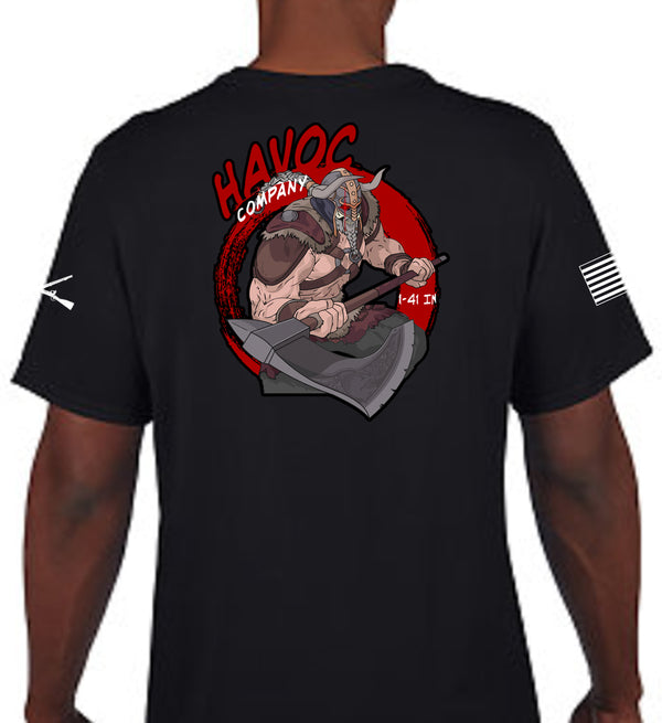 Havoc Unisex Performance Short Sleeve PT Shirt (Feels like Cotton). This shirt IS approved for PT.