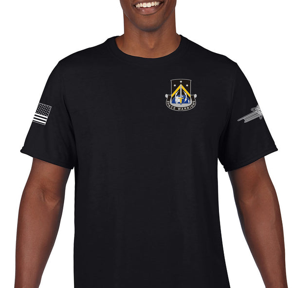 24th MDSB Unisex Performance Short Sleeve PT Shirt (Feels like Cotton). This shirt IS approved for PT.