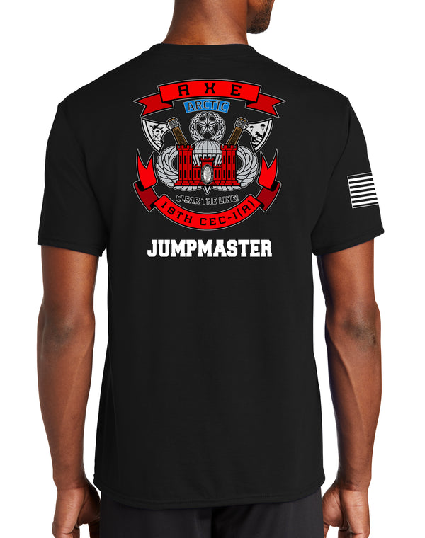 Jumpmaster Performance Short Sleeve PT Shirt (Feels like Cotton). This shirt IS approved for PT.
