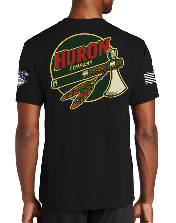 Huron Co Performance Unisex t-shirt. (Feels like a Reg T-Shirt). This shirt IS approved for PT