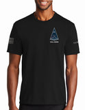 Performance Short Sleeve Black on Black PT Shirt (Feels like Cotton). This shirt IS approved for PT.