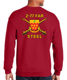 Red Crewneck Unisex Sweatshirt. Not Authorized for PT until July 1, 2024.