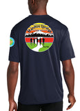 Anniversary Patch Athletic Performance Unisex T-Shirt. This shirt comes in multiple colors.