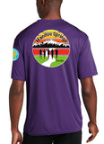 Anniversary Patch Athletic Performance Unisex T-Shirt. This shirt comes in multiple colors.