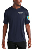 Anniversary Patch Athletic Performance Unisex T-Shirt. This shirt comes in multiple colors.