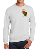 50-50 Blend White Crewneck Unisex Sweatshirt. This shirt IS approved for PT.