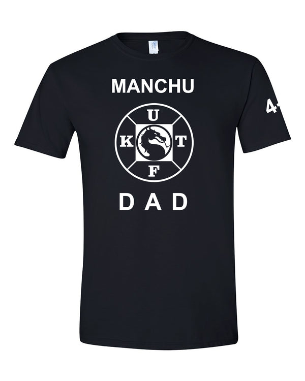 Dad Dragon Design T-Shirt, (Text on back). Comes in Different Colors