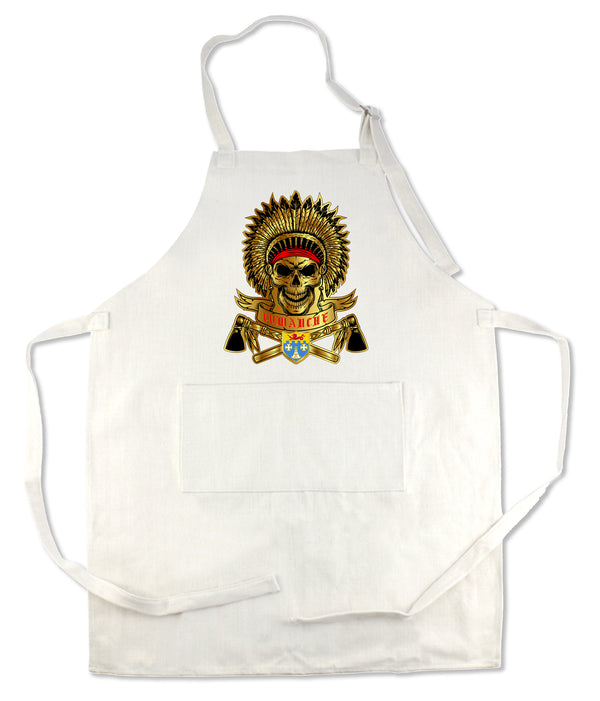 C Co Apron 33" x 25" with large front pocket.