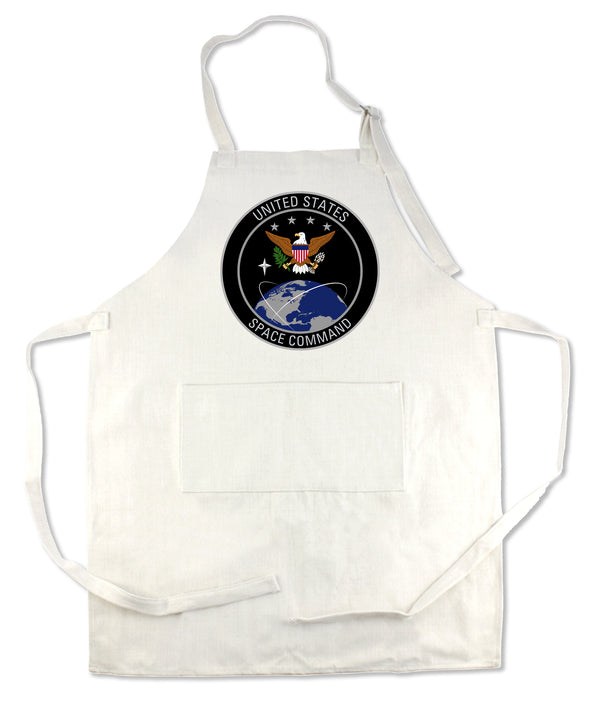 Apron 33" x 25" with large front pocket.