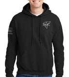 1-38 HHC Unisex Hoodie Sweatshirt. This sweatshirt is NOT approved for PT.