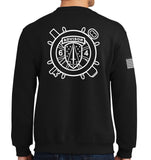 6 4th Crewneck Unisex Sweatshirt. This shirt IS approved for PT.