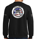 Battle 50-50 Blend Crewneck Unisex Sweatshirt. This shirt IS approved for PT.