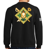 Spartans Crew-neck Unisex Sweatshirt. This sweatshirt IS Approved for PT