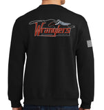 Wranglers Crew-neck Unisex Sweatshirt. This sweatshirt IS Approved for PT