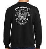 SAMC Crewneck Unisex Sweatshirt. This shirt IS approved for PT.