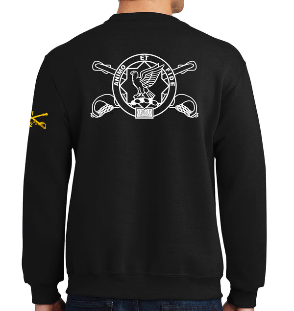 Crewneck Unisex Sweatshirt (White Design). This shirt IS approved for PT.