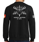 Assault Crewneck Unisex Sweatshirt. This shirt IS approved for PT.