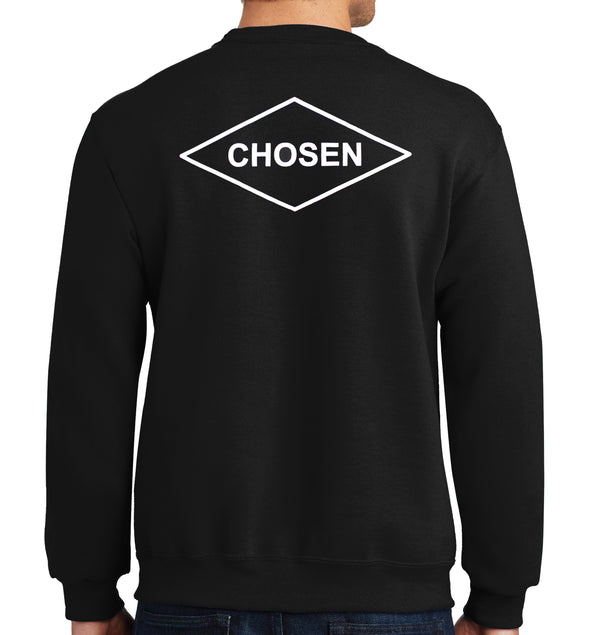 Chosen Lethal Gear Black Unisex PT Sweatshirt. This sweatshirt IS Approved for PT