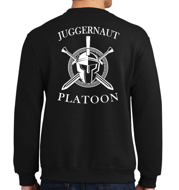 Juggernaut Lethal Gear Black Unisex PT Sweatshirt. This sweatshirt IS Approved for PT