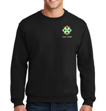 Black Unisex PT Sweatshirt. This sweatshirt IS Approved for PT