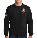 A Battery Crewneck Unisex Sweatshirt. This shirt IS approved for PT.