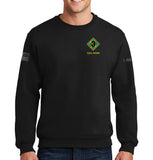 Battle 50-50 Blend Crewneck Unisex Sweatshirt. This shirt IS approved for PT.