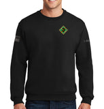 Battle 50-50 Blend Crewneck Unisex Sweatshirt. This shirt IS approved for PT.