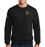 Ares 50-50 Blend Crewneck Unisex Sweatshirt. This shirt IS approved for PT.