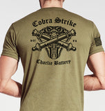 Cobra Strike Coyote Tan Unisex Shirt (Black Design). This shirt is NOT approved for PT