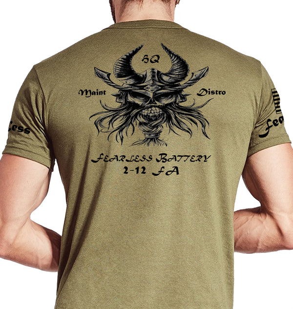 Fearless Coyote Tan Unisex Shirt (Black Design). This shirt is NOT approved for PT